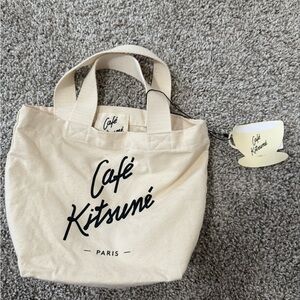 Cream Tote Bag